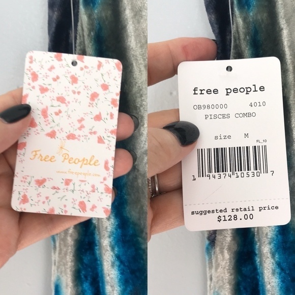 NWT Free People Velvet Serious Swagger Stretch M - Picture 8 of 8